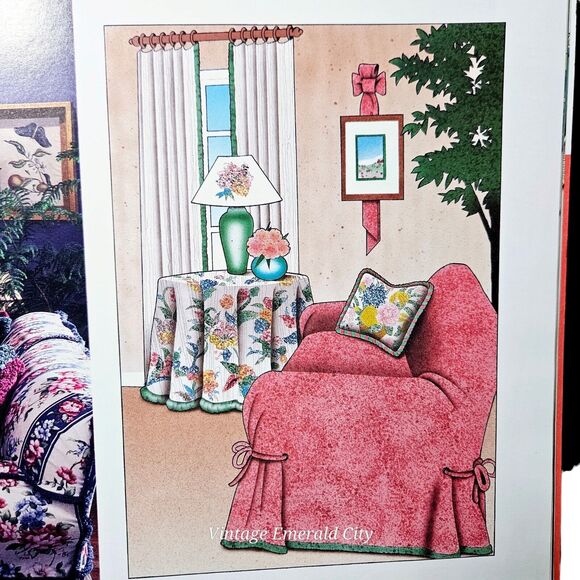 Vtg Simplicity's Simply the Best Home Decorating Book Spiral Bound 247 PB/ 1993 - Picture 7 of 11